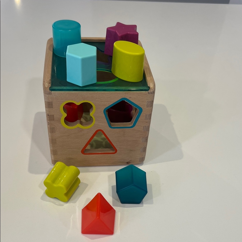Colorful Shape Sorting Cube for Kids